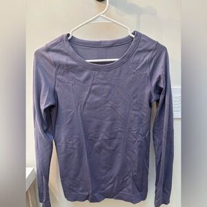 lululemon athletica Lavender Long Sleeve Top